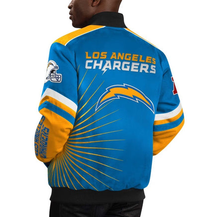 LA Chargers Full-Snap Varsity Jacket