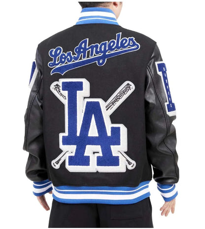 LA Dodgers Mash Up Wool Varsity Jacket