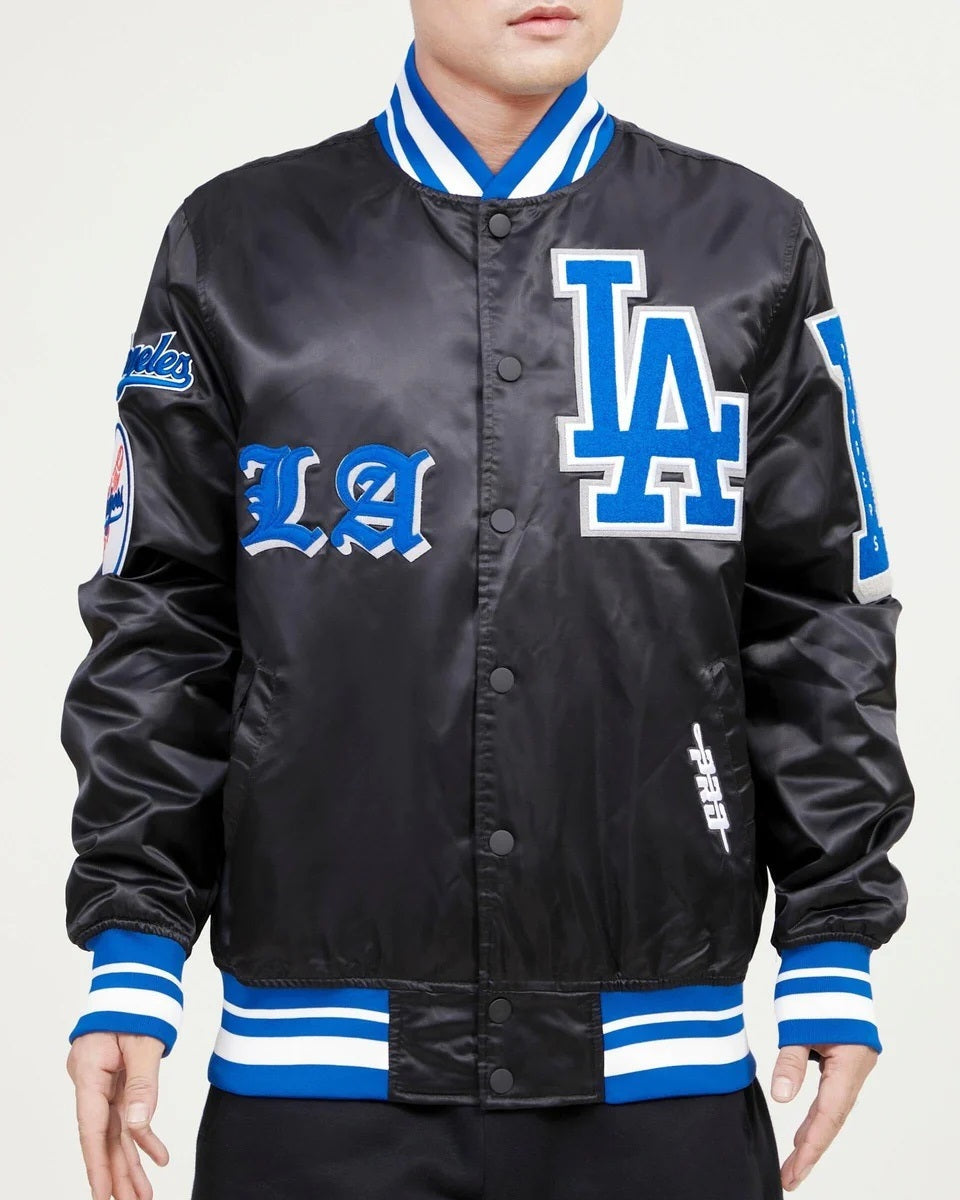 Los Angeles Dodgers Old English Varsity Jacket
