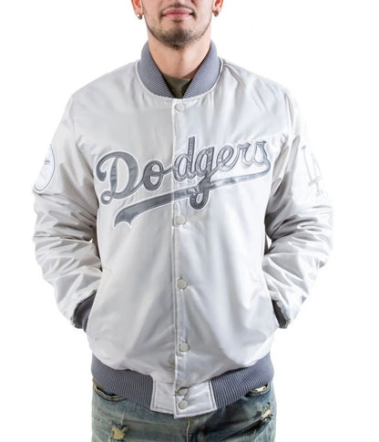 Dodgers Satin Bomber Jacket