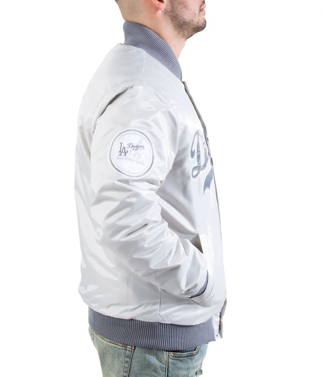 Dodgers Satin Bomber Jacket