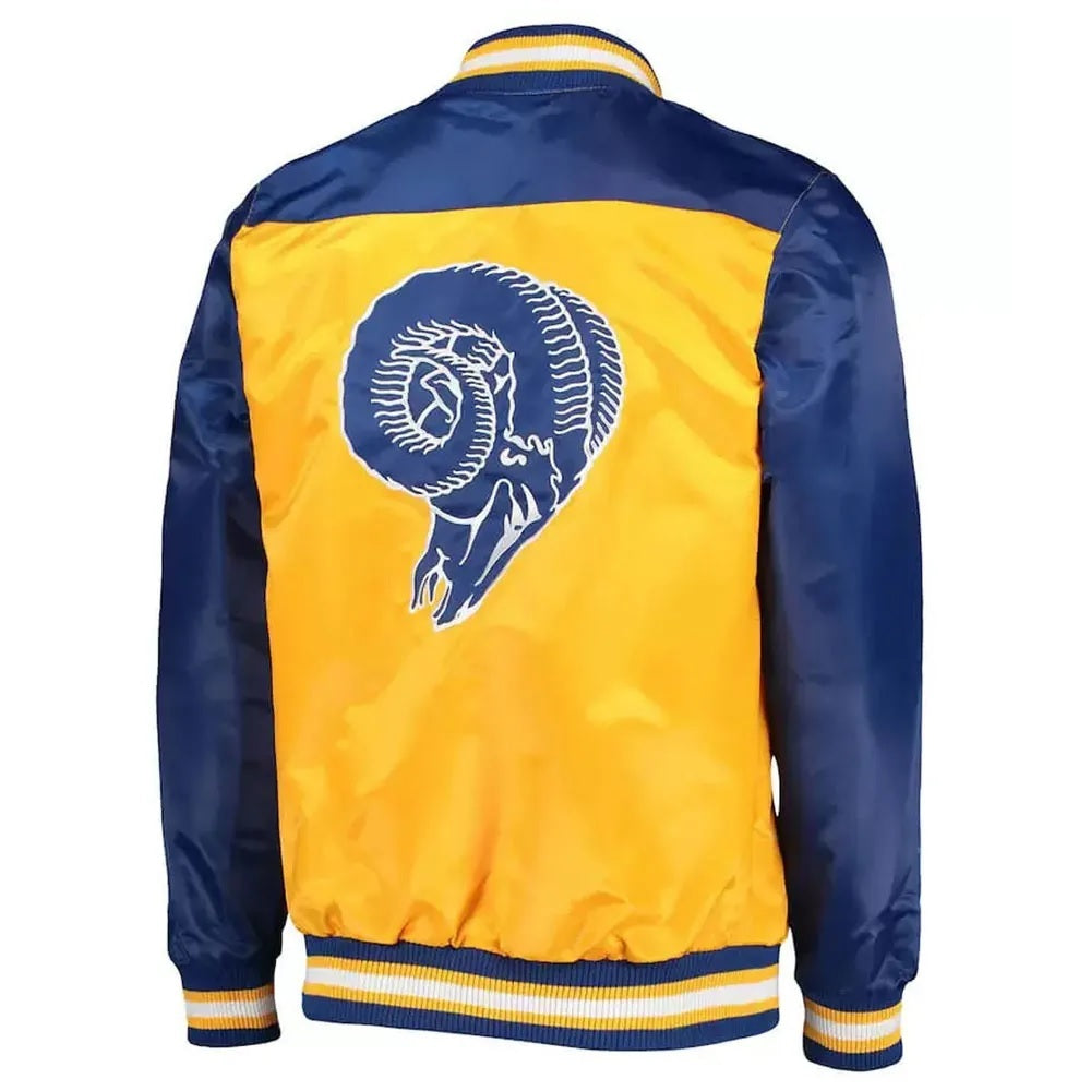 LA Rams Blue and Yellow Jacket