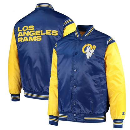 LA Rams Blue and Yellow Jacket