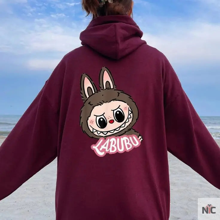Labubu The Monsters Oversize Hoodie Clanton Jacket