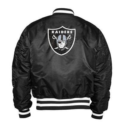 Las Vegas Raiders Ma-1 Bomber Jacket
