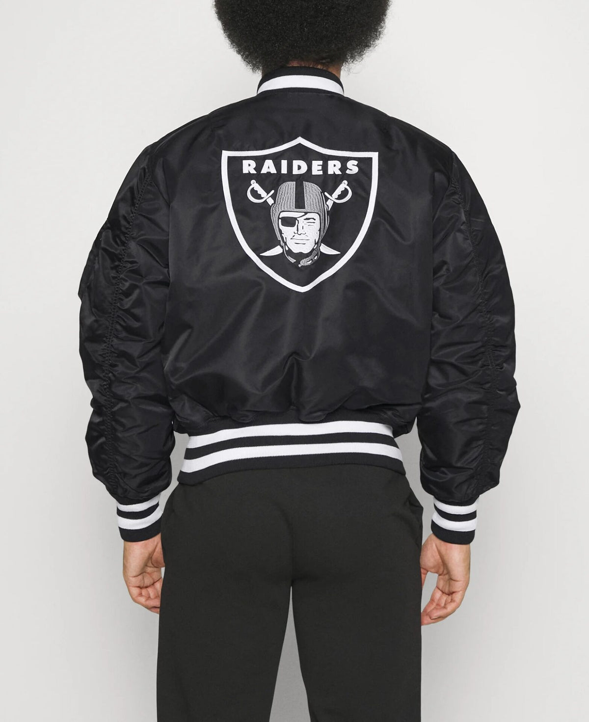 Las Vegas Raiders Ma-1 Bomber Jacket