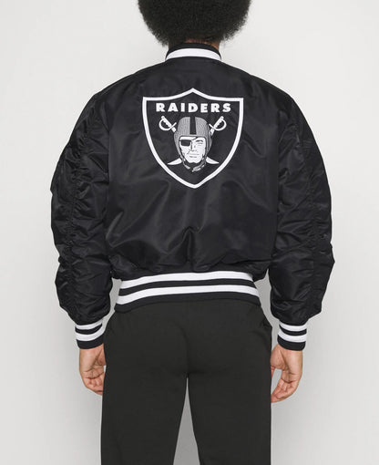 Las Vegas Raiders Ma-1 Bomber Jacket