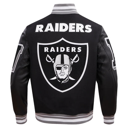 Las Vegas Raiders Mashup Varsity Jacket