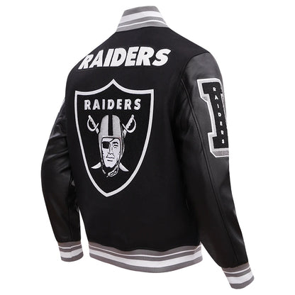 Las Vegas Raiders Mashup Varsity Jacket