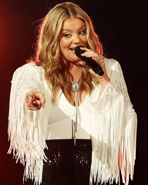 Lauren Alaina 2026 iHeart Country Festival Fringe Jacket WorthVee