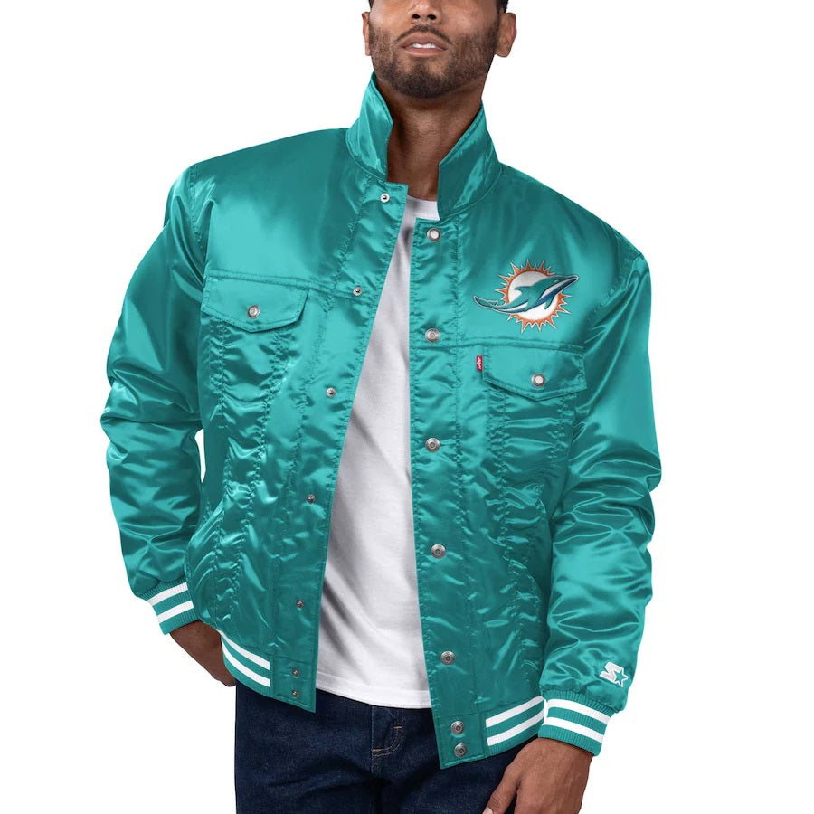 Levis x Starter Miami Dolphins Jacket