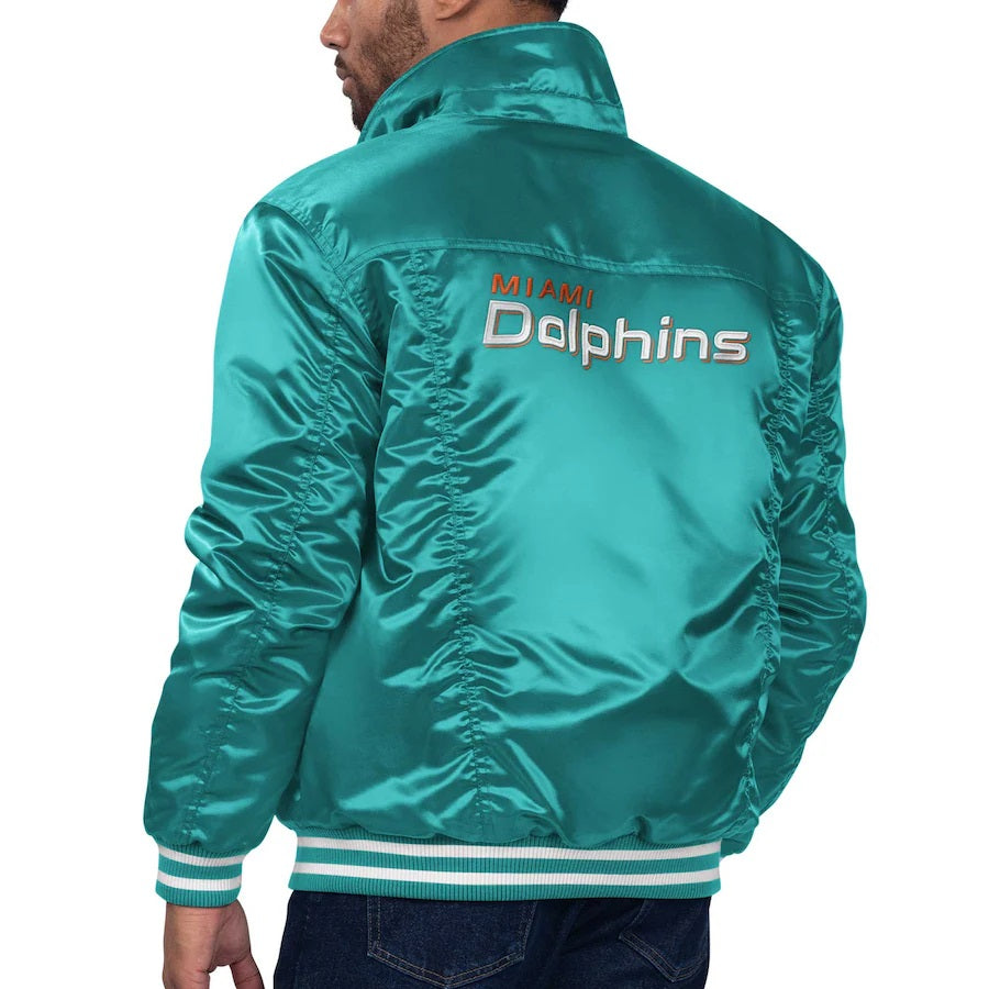 Levis x Starter Miami Dolphins Jacket - back view