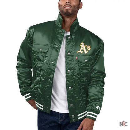 Levis x Starter Oakland Athletics Jacket Clanton Jacket