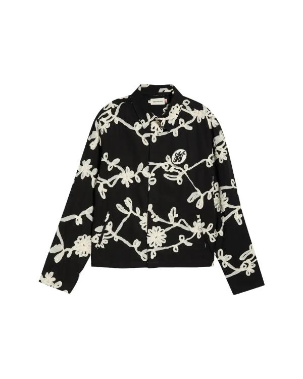 Reasonable Doubt S04 McKinley Freeman Floral Ribbon Work Jacket - view 5