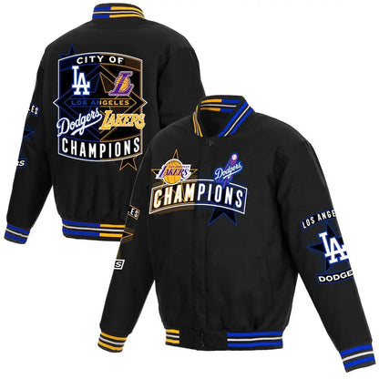 Los Angeles 2020 Dual Champions Full-Zip Jacket Clanton Jacket