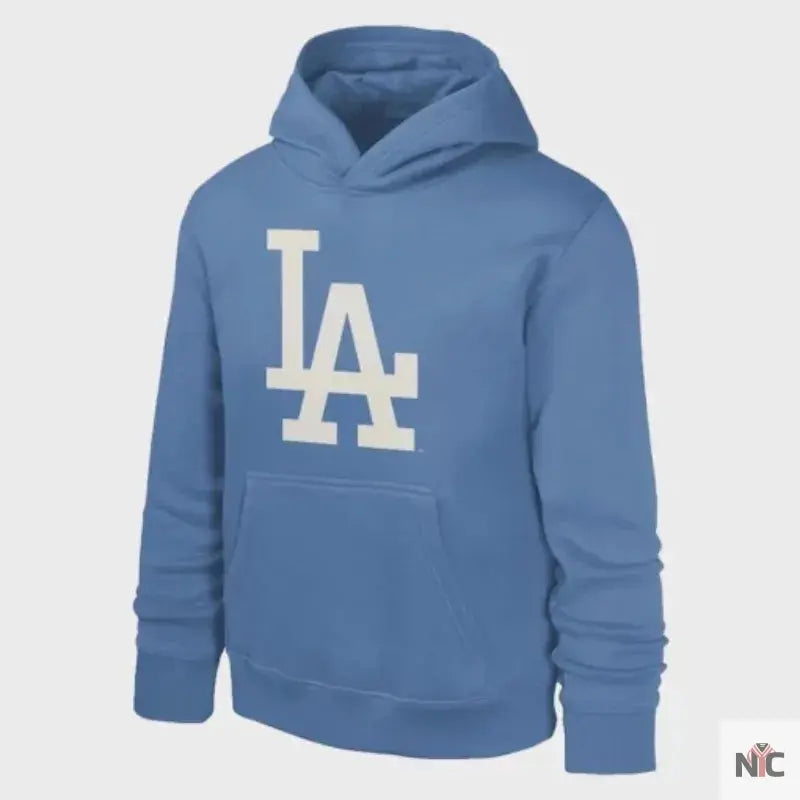 Los Angeles Dodgers Royal Team Banner Hoodie Clanton Jacket