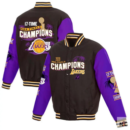 Los Angeles Lakers 17-Time NBA Finals Champions Jacket Clanton Jacket