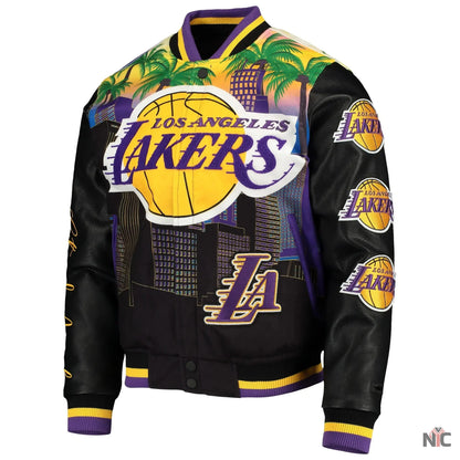 Los Angeles Lakers Championship Jacket Clanton Jacket