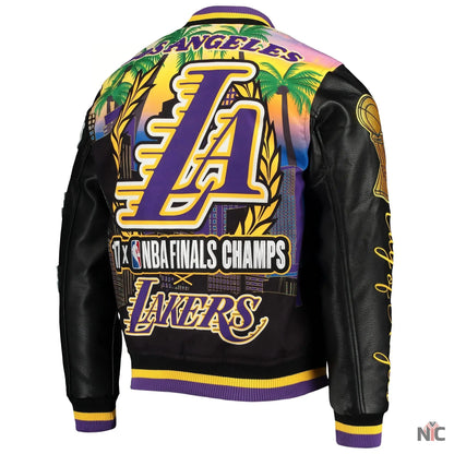 Los Angeles Lakers Championship Jacket Clanton Jacket