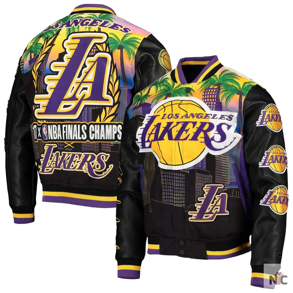 Los Angeles Lakers Championship Jacket Clanton Jacket