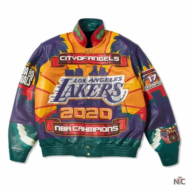 Los Angeles Lakers City Of Angels Championship Jacket Clanton Jacket