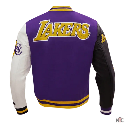 Los Angeles Lakers Varsity Jacket Clanton Jacket