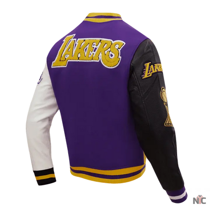 Los Angeles Lakers Varsity Jacket Clanton Jacket