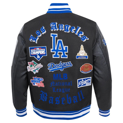 Los Angeles Dodgers Old English Varsity Jacket