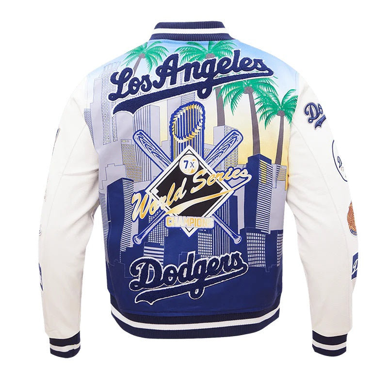 Los Angeles Dodgers Remix Wool Varsity Jacket