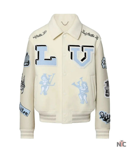 Louis Vuitton Bunny Varsity Jacket Clanton Jacket