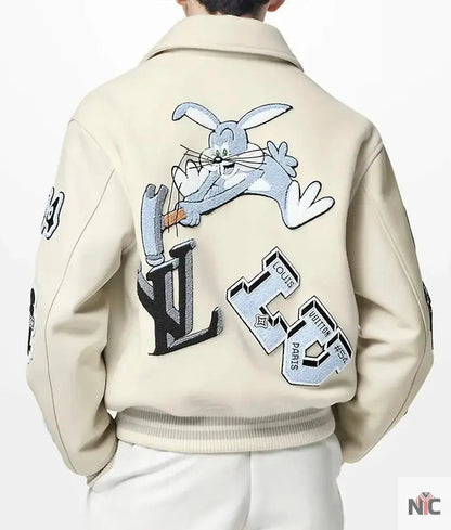 Louis Vuitton Bunny Varsity Jacket Clanton Jacket