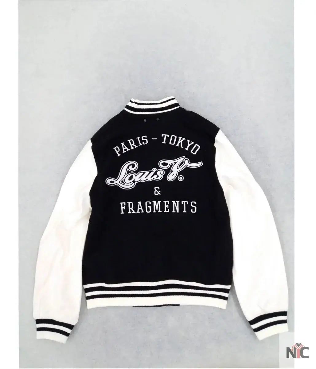 Louis Vuitton Fragment Letterman Varsity Jacket Clanton Jacket