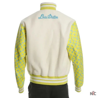 Louis Vuitton Monogram Playground Varsity Blouson Jacket Clanton Jacket