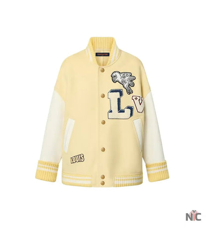 Louis Vuitton Signature Patch Varsity Jacket Clanton Jacket
