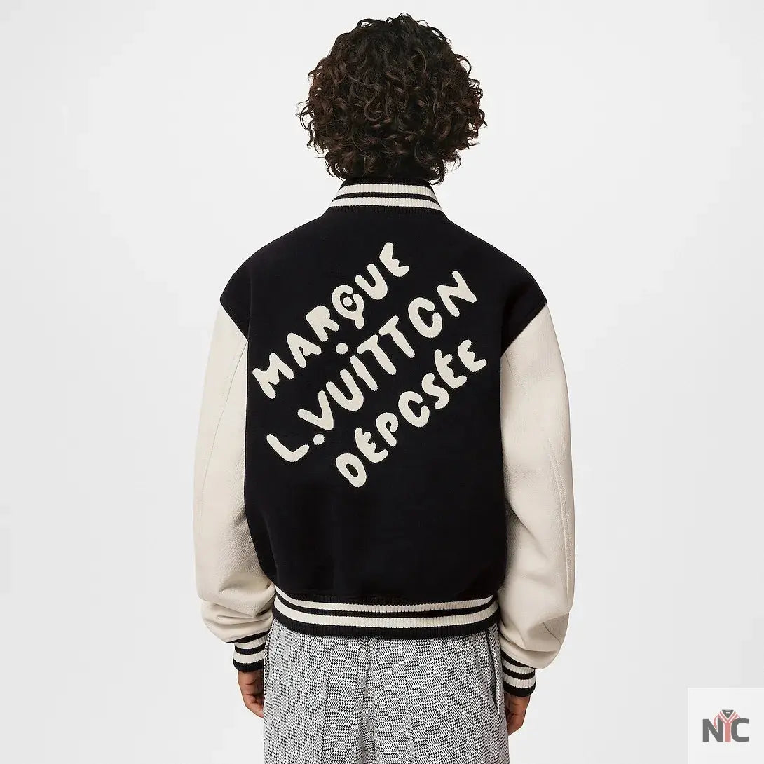 Louis Vuitton Signature Varsity Blouson Jacket Clanton Jacket