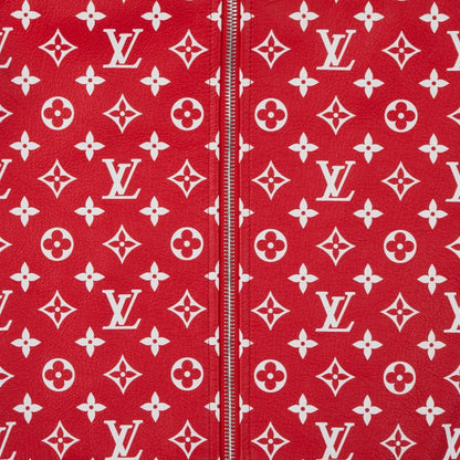 Louis Vuitton Supreme LV Baseball Varsity Jacket Clanton Jacket