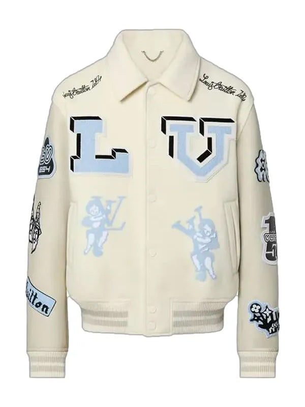 Louis Vuitton Fw22 Varsity Jacket