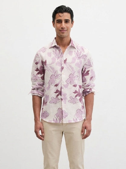 Love Island UK S13 Samraj Toor Floral Print Shirt WorthVee