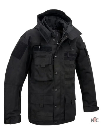 M-65 Black Water-repellent Field Jacket Clanton Jacket