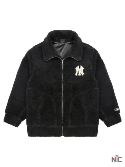 MLB 2025 New York Yankees Unisex Sherpa Jacket Clanton Jacket