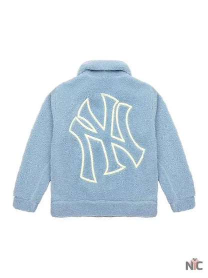 MLB 2025 New York Yankees Unisex Sherpa Jacket Clanton Jacket