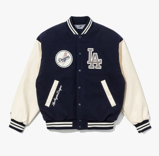 MLB Los Angeles Dodgers Varsity Jacket - Trendy Layer