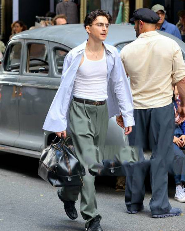 Marty Supreme Timothée Chalamet Black Travel Bag