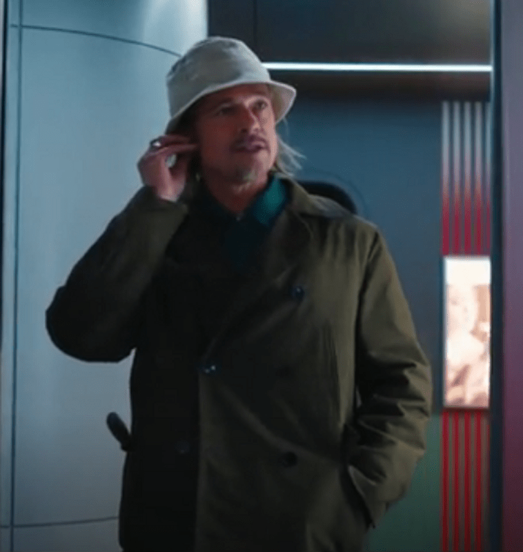 Bullet Train Brad Pitt Cotton Jacket Clanton Jacket