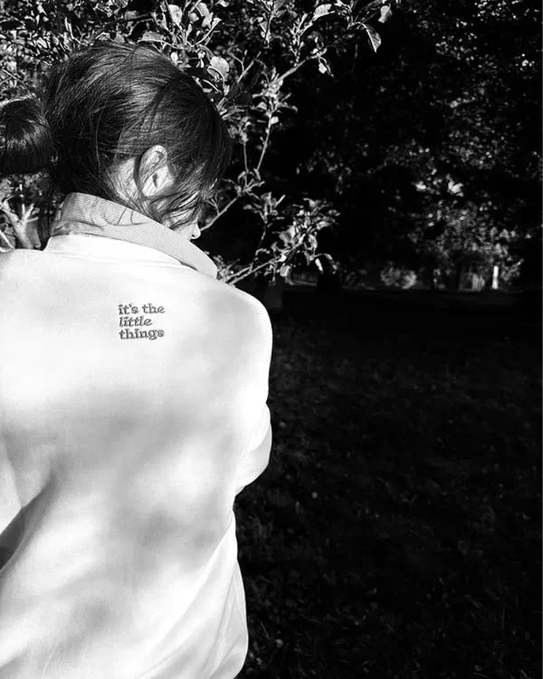 Meghan Markle It's The Little Things Graphic Sweatshirt - front view