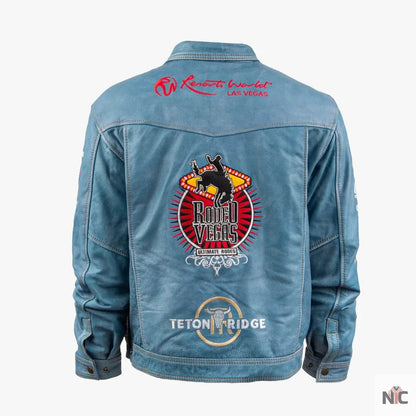 Men’s Rodeo Vegas Leather Jacket Clanton Jacket
