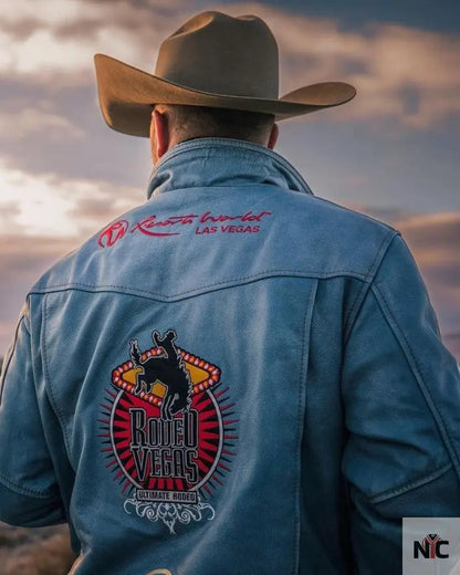 Men’s Rodeo Vegas Leather Jacket Clanton Jacket