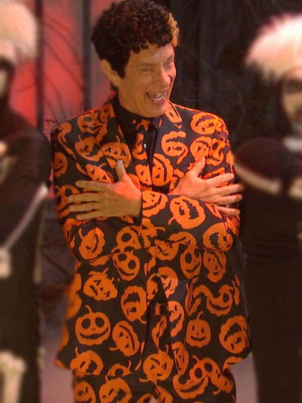 David S. Pumpkins Halloween Suit