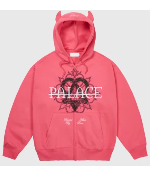 Palace Skateboards x HIM Tri Gram Hoodie USA Jackets