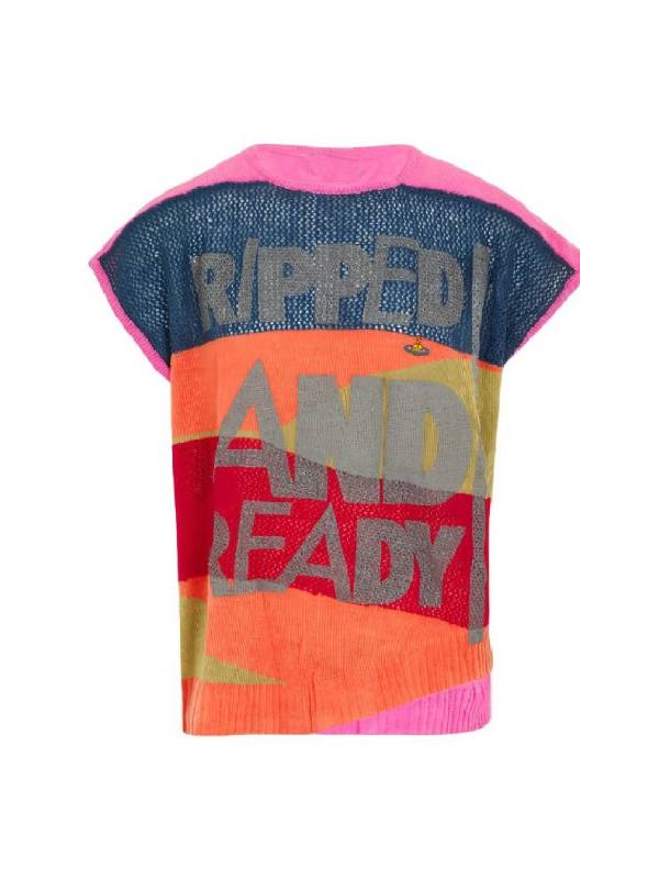 Access Hollywood Mel B Multicolor Knit Top Shopotiny